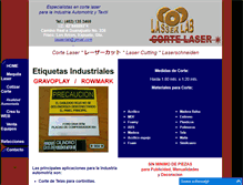 Tablet Screenshot of lasserlab.com.mx